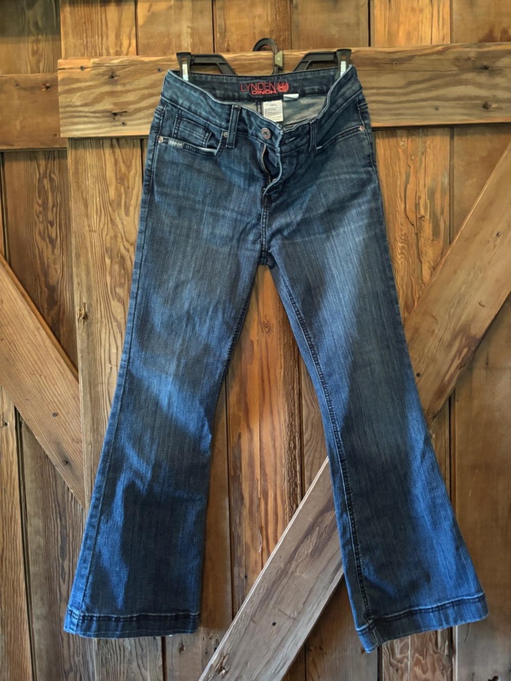 Cinch Dark Blue Flared Jeans